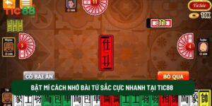 Bật Mí Cách Nhớ Bài Tứ Sắc Cực Nhanh Tại TIC88
