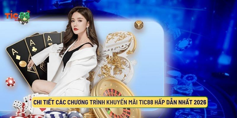 Các chương trình KM phổ biến được yêu thích tại TIC88